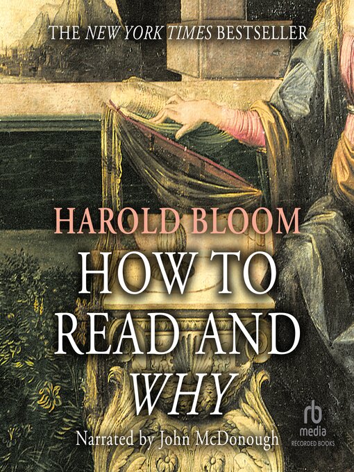 Title details for How to Read and Why by Harold Bloom - Wait list